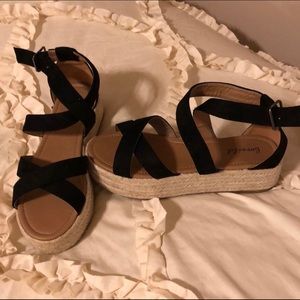 New Black Espadrilles